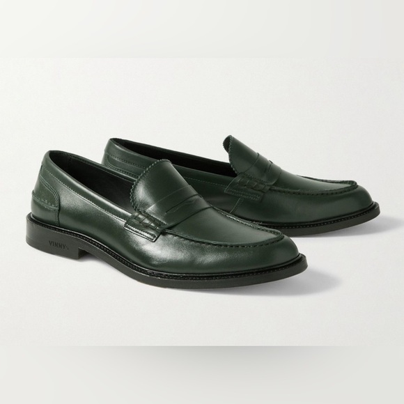 New Vinny’s Townee Penny Loafer in Green Men’s Size 43 - Picture 1 of 13